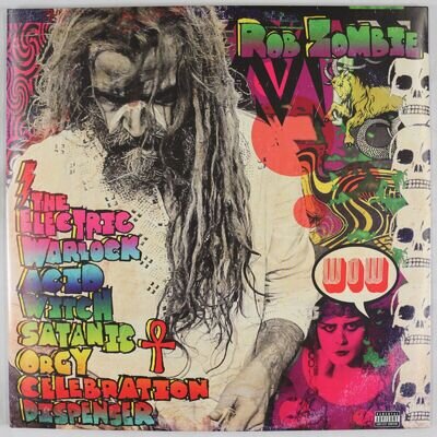 ROB ZOMBIE - THE ELECTRIC WARLOCK ACID WITCH 2016 EUROPE VINYL LP - EX/EX