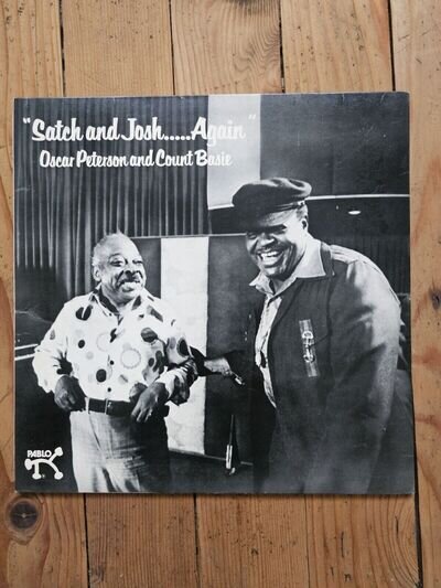 Satch and Josh Again - Oscar Peterson and Count Basie - Vinyl Record 12" Jazz