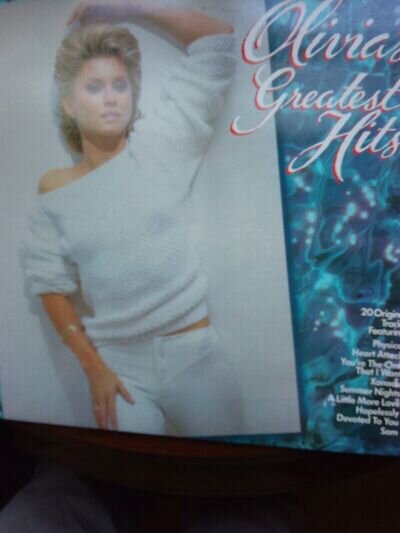 1982 Compilation Vinyl LP- Olivia Newton John-Greatest Hits - EMI Record Label