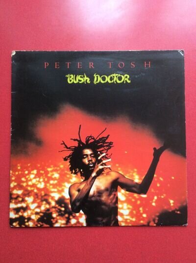 Peter Tosh Bush Doctor LP Vinyl Fame RI Stereo