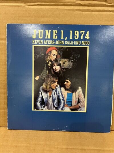 Kevin Ayres John Cale Eno Nico June 1 1974 12" Vinyl LP