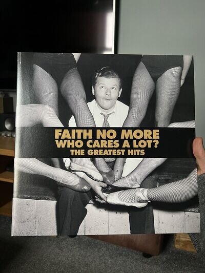 *RARE* Faith No More - Who Cares A Lot? Limited GOLD vinyl LP - MINT