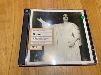 Bellini Norma Santini Cerauetti CD Myto Opera NM