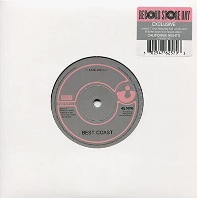 Best Coast Late 20S / Bigger Man (Vinyl)