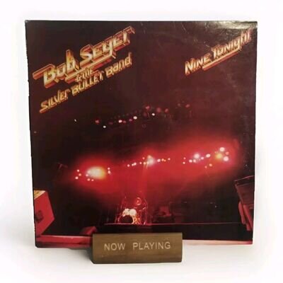 Bob Seger & The Silver Bullet Band ‎– Nine Tonight - Dbl Album, 1981 Tested VG+