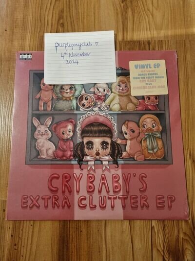 Melanie Martinez Crybaby's Extra Clutter EP Vinyl Sealed Perfect Condition Rare