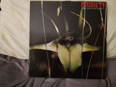 Psychic TV -Dreams Less Sweet-12" Vinyl LP w/ Inner -CBS25737 1st-1983 Ex- RARE