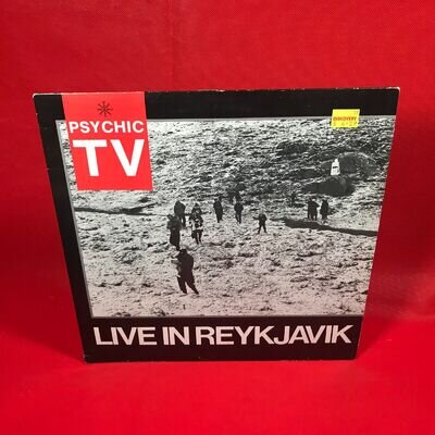 PSYCHIC TV Live In Reykjavik 1987 vinyl LP Throbbing Gristle Genesis P-Orridge