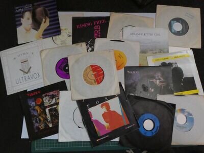 Job Lot of 17 Punk / New Wave / Synth / Post Punk singles