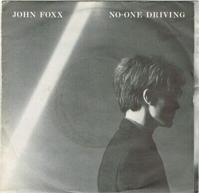 John Foxx – No-One Driving - UK 2 x 7" singles - Gatefold pack