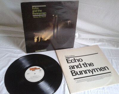 Echo And The Bunnymen - 'Shine So Hard' - (Live E.P.) - Original Vinyl - 1981.