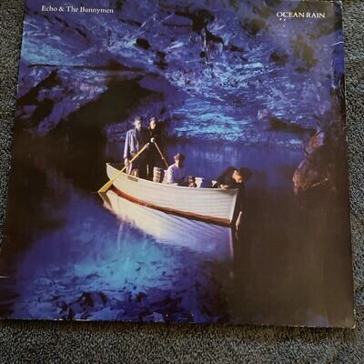 ECHO & THE BUNNYMEN - OCEAN RAIN (EU 1984 ISSUE - ORIGINAL INNER SLEEVE -VG/VG+)