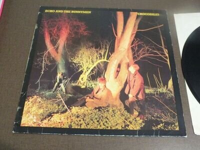 Echo and the Bunnymen - Crocodiles - 12” Vinyl Record LP - 1980 Korova UK KODE 1