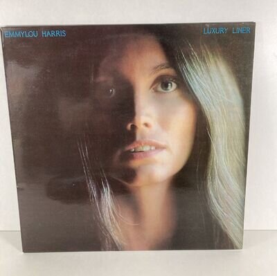 Emmylou Harris Luxury Liner 1977 LYRIC INNER Vgc Album A1/B2 Play Tested Country