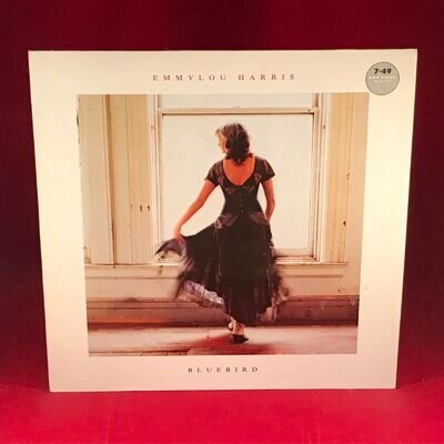 EMMYLOU HARRIS Bluebird 1989 Vinyl LP + INNER EXCELLENT CONDITION original