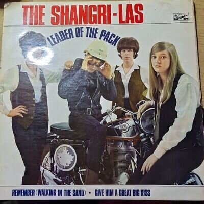 the shangri-las - leader of the pack 12"inch Vinyl Record Lp VG First Press