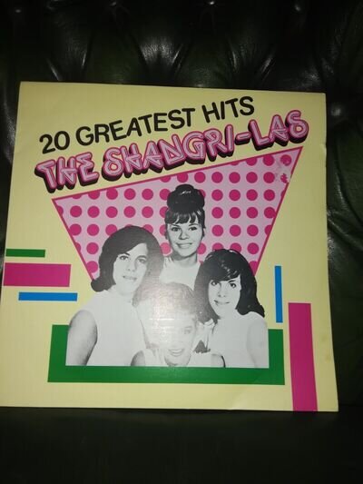 the shangri-las"20 greatest hits" vinyl lp astan recs 1984