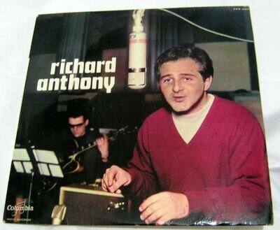 Record Vinyl Richard Anthony LP Columbia 1962 FPX220