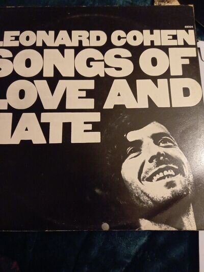 Leonard Cohen Songs Of Love And Hate Orange CBS 1971