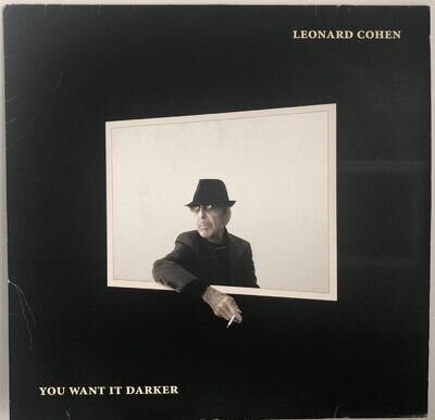 Leonard Cohen You Want It Darker (Vinyl) 12" Album