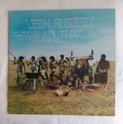 Leon Russell - Stop All That Jazz 1974 Shelter Records VG. Condition LP Vinyl.