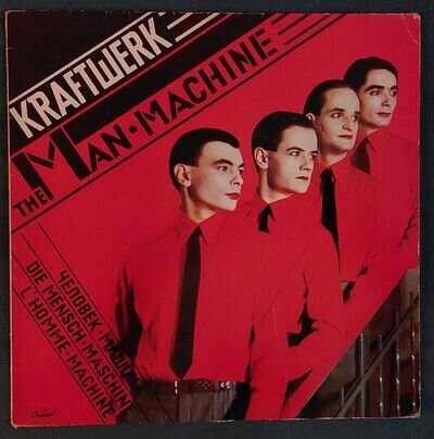 Kraftwerk The Man Machine E-ST 11728 UK First Press VG+