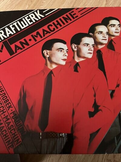 Kraftwerk – The Man Machine 12" Vinyl LP Capitol Records E-ST 11728 UK 1978