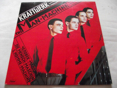 KRAFTWERK ~ THE MAN MACHINE ** 1978 UK CAPITOL LP