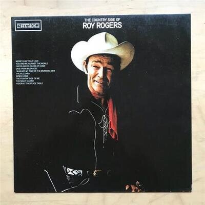 ROY ROGERS COUNTRY SIDE OF LP 1980'S ISSUE OF 1970 COMPILATION ALBUM GERMAN