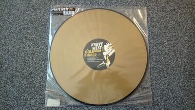 Kanye West - Gold Digger Limited Edition Gold Vinyl Record