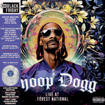 PRESALE- SNOOP DOGG LIVE AT FOREST NATIONAL, 2005 - Vinyl 2LP GREEN/GREY SMOKE