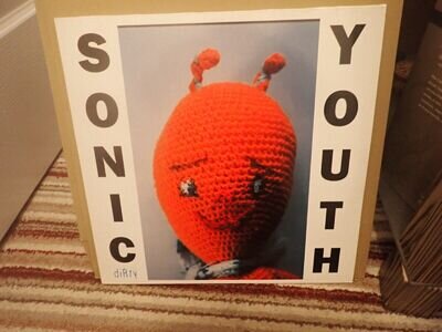 Sonic Youth - Dirty - 12" Double Vinyl LP - 1992 Original, VG+