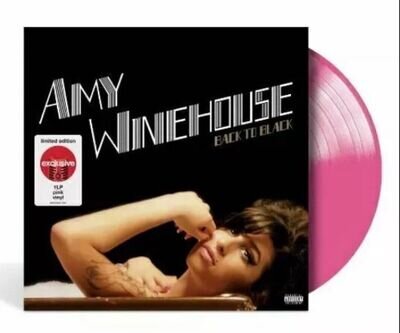 AMY WINEHOUSE BACK TO BLACK (PINK COLOURED VINYL ) NEW SEALED