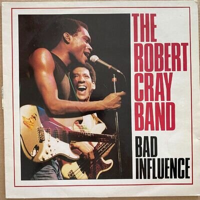 The Robert Cray Band - Bad Influence 1984 - Vinyl LP G+ to VG/VG+