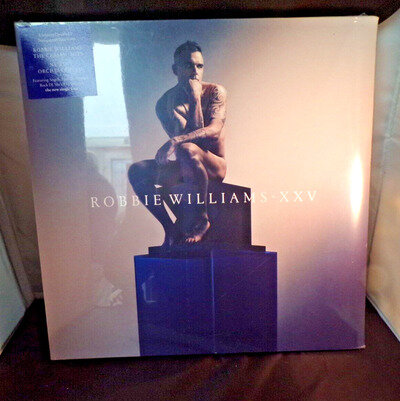 VINYL LP Robbie Williams - XXV - 2022 Transparent Blue Twin Vinyl - New