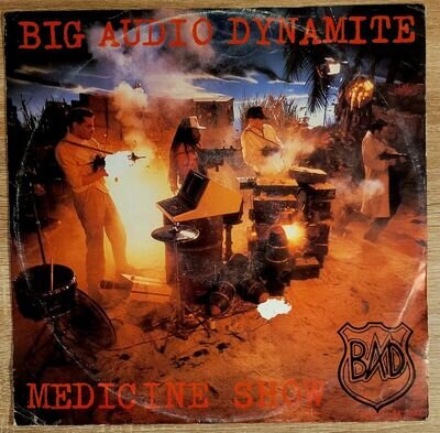 Big Audio Dynamite - Medicine Show - 12” Vinyl Single. VGC