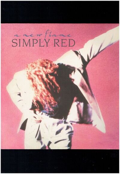 SIMPLY RED A NEW FLAME 1989 VINYL ALBUM