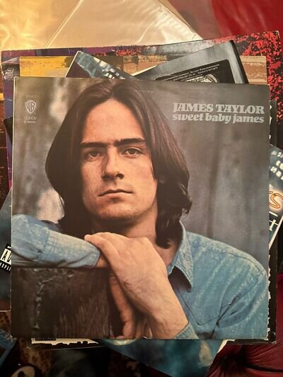 JAMES TAYLOR Sweet Baby James Vinyl LP Warner Bros K46043 UK 1972 A1/B1 VG/VG