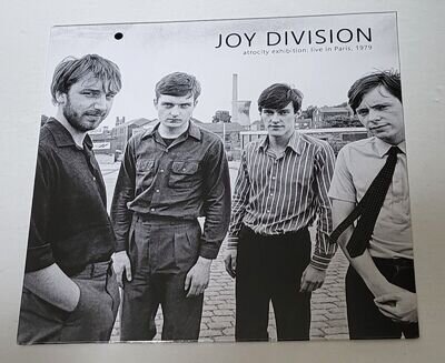 JOY DIVISION - ATROCITY EXHIBITION LIVE IN PARIS 1979 - LP - NR MINT