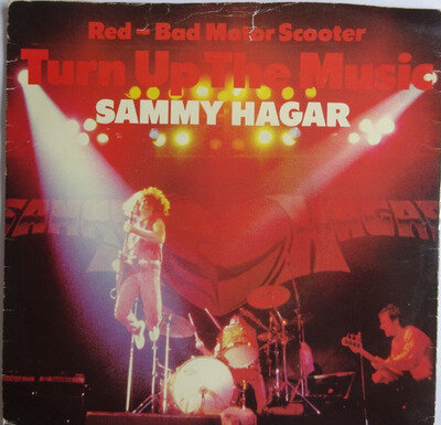 SAMMY HAGAR - TURN UP THE MUSIC 1978 7" VINYL SINGLE. PSR 441. PROMO