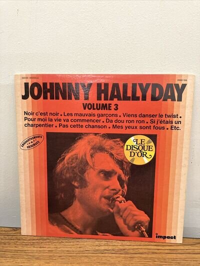 Johnny Hallyday - Volume 3 - Vinyl Record LP