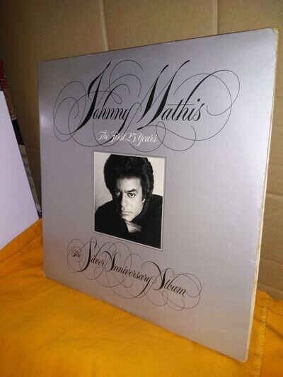 Johnny Mathis - The First 25 Years The Silver Anniversary Album 2LP 1981 .