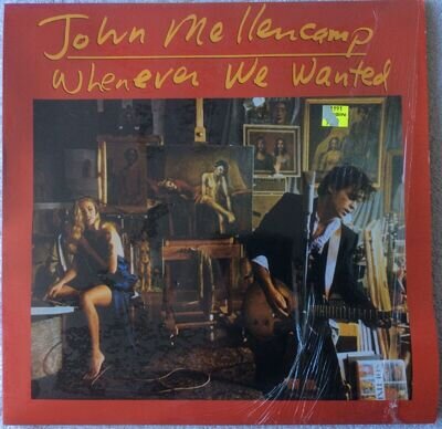 John Mellencamp ● Whenever We Wanted ● 1991 Europe Vinyl LP ● 510 151-1 ● VG+/VG