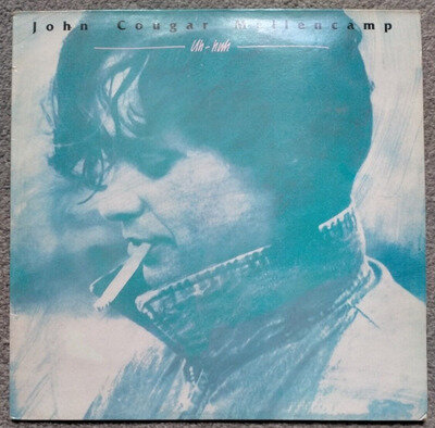 John Cougar Mellencamp Uh-Huh 1984 UK LP Riva RIVL 1 Lyric/Picture Inner Sleeve