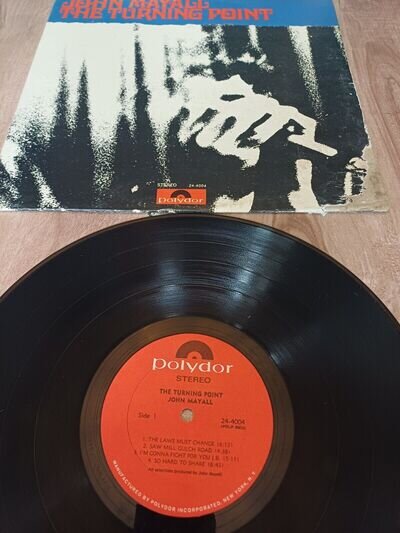 John Mayall The Turning Point 12" LP (1970) Polydor 24-4004