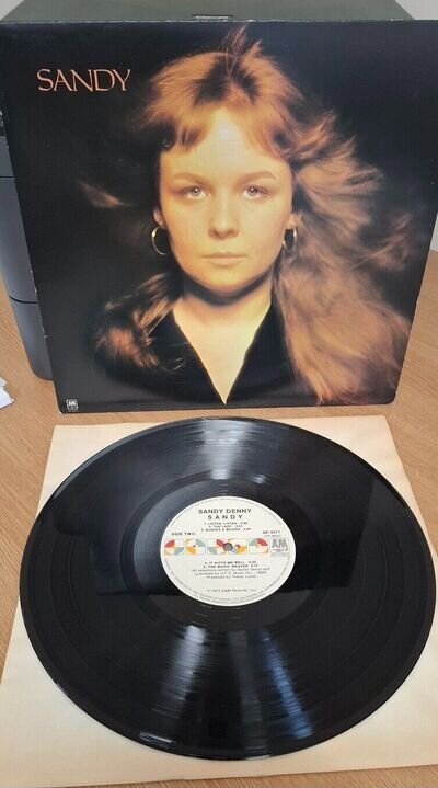 SANDY DENNY - SANDY - A&M RECORDS (SP431) CANADA REISSUE VINYL LP