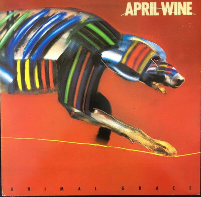 APRIL WINE ANIMAL GRACE 12'' VINYL ALBUM CAPITOL RECORDS EST2400831 1984