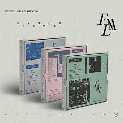 SEVENTEEN FML 10th Mini Album RANDOM CD+Photo Book+Lyric+Sticker+2Card+Pre-Order