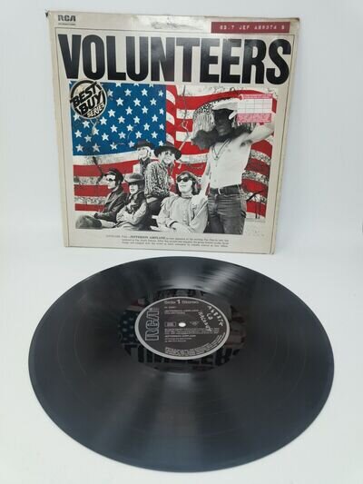 JEFFERSON AIRPLANE LP /VOLUNTEERS LP 1969 Vinyl 12"