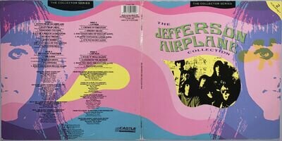 The Jefferson Airplane Collection 1988 UK Compilation Double Vinyl VG+/EX